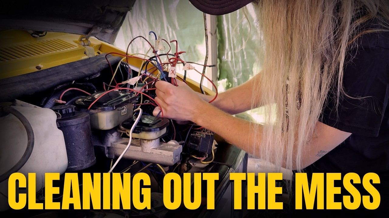 Time to Clean Up the Wiring on the Chevy Van