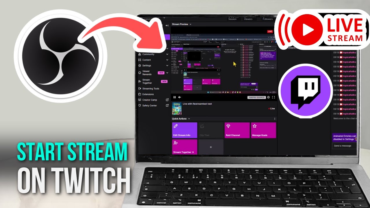 How to Setup OBS to Stream on Twitch