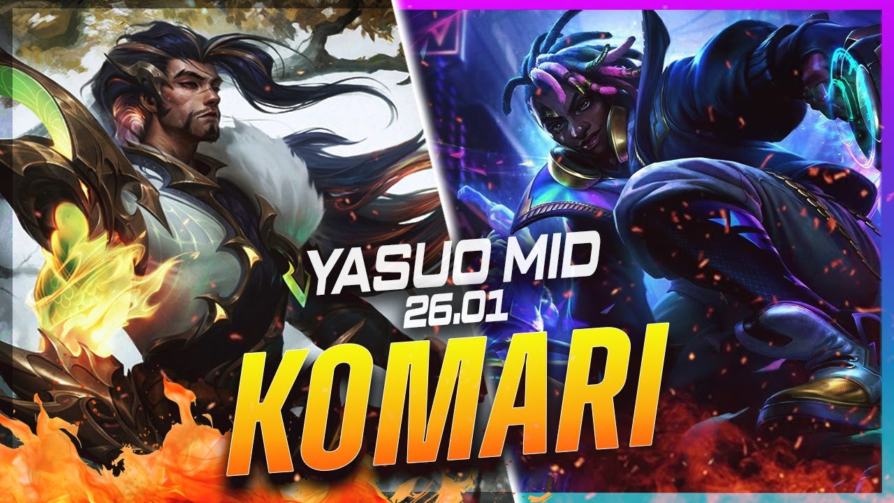 Komari - Yasuo vs Ekko MID Patch 26.1 - Yasuo Gameplay