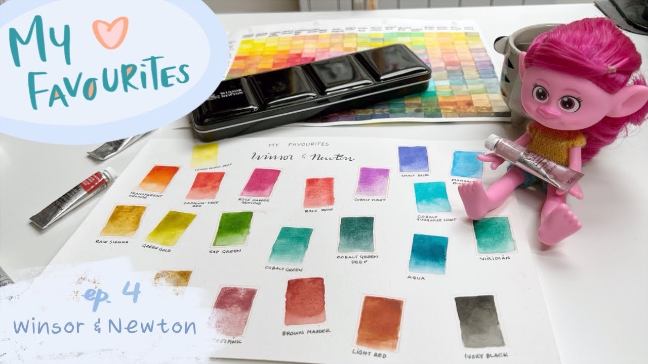 My Favourite Winsor & Newton Watercolours