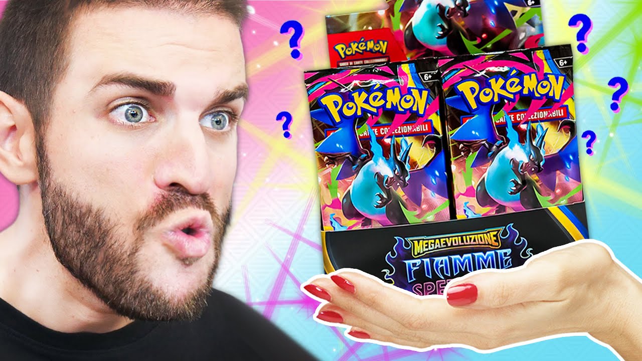 APRO IL NUOVO BOX DA 36 BUSTINE POKEMON FIAMME SPETTRALI!