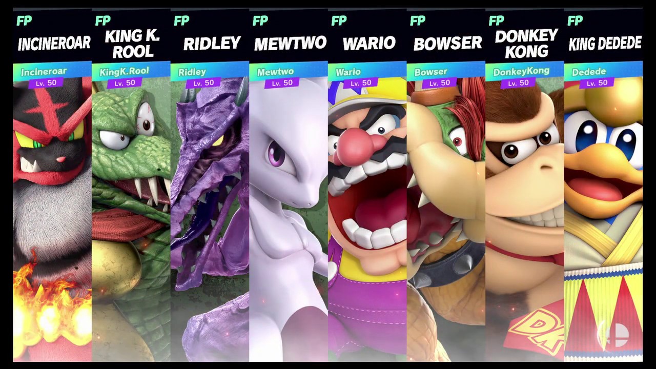 Super Smash Bros Ultimate Amiibo Fights   Request #9596 Heavyweight battle