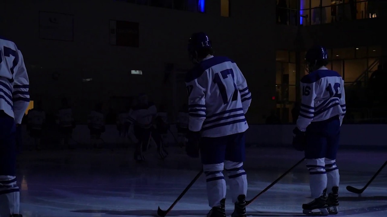 UNE Men's Ice Hockey: Highlights of 6-2 win over #9 Endicott (2/1/19)