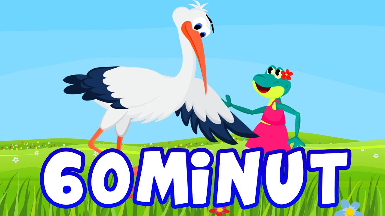 MIX - ŻABIE KROKI - ŚPIEWAJĄCE BRZDĄCE | GODZINA PIOSENEK DLA DZIECI 😀😍😀