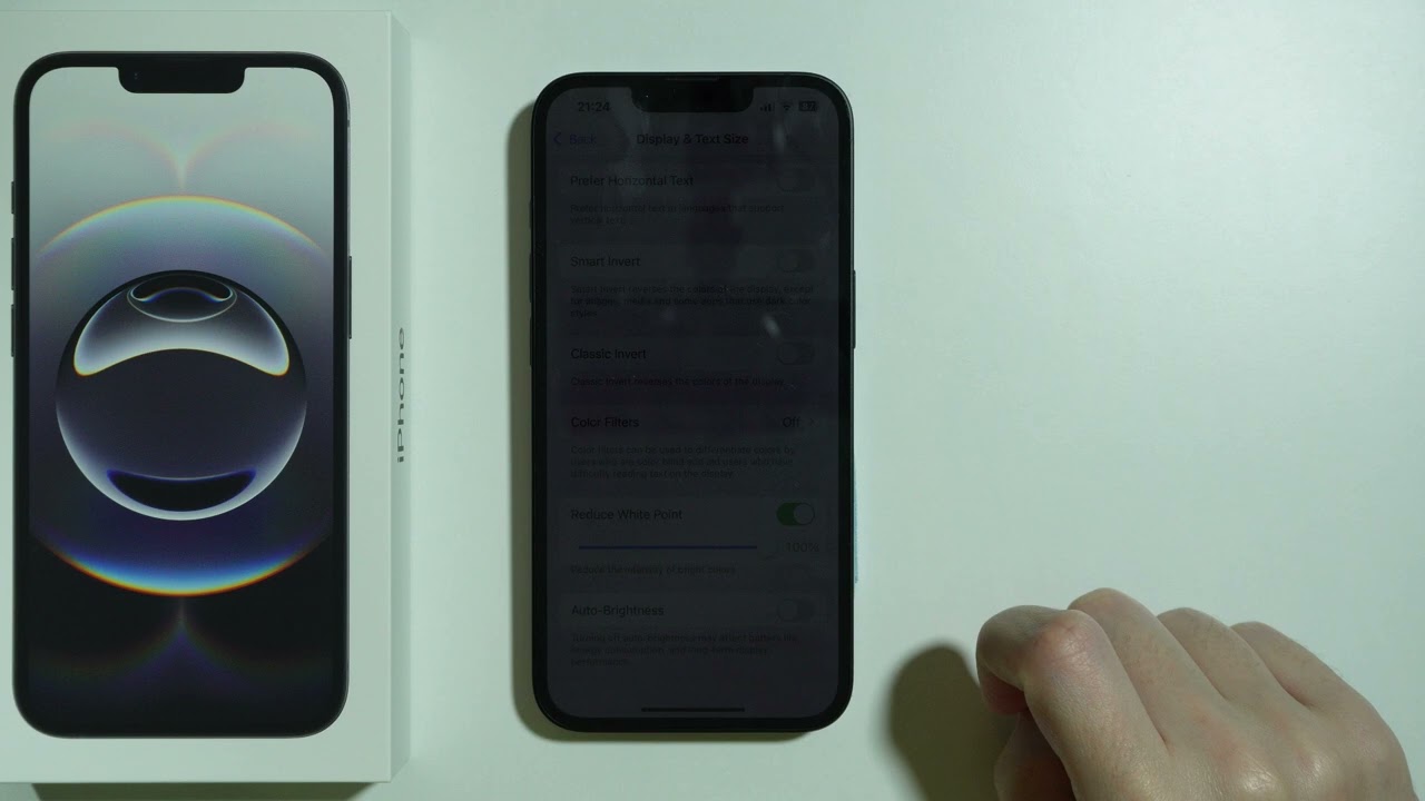 iPhone 16e: How to Enable Extra Dim (Reduce White Point)