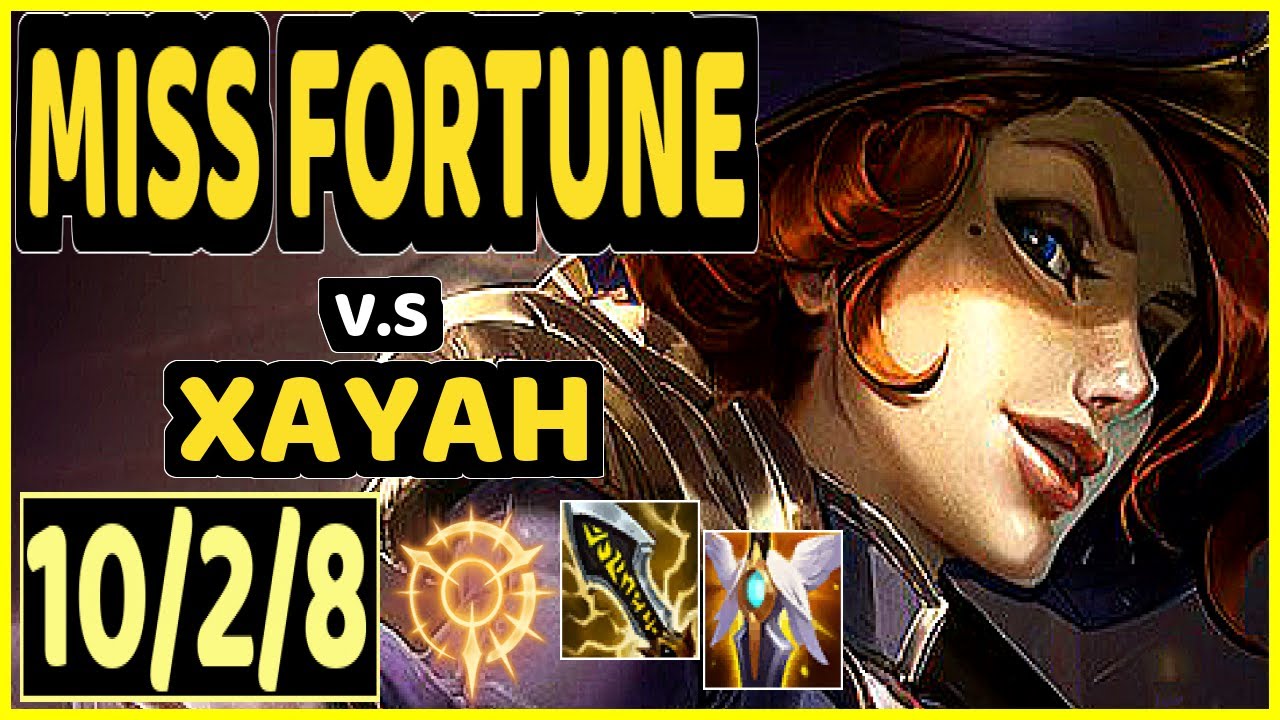 MISS FORTUNE vs XAYAH - 10/2/8 KDA BOTTOM ADC GAMEPLAY - EUW Ranked GRANDMASTER