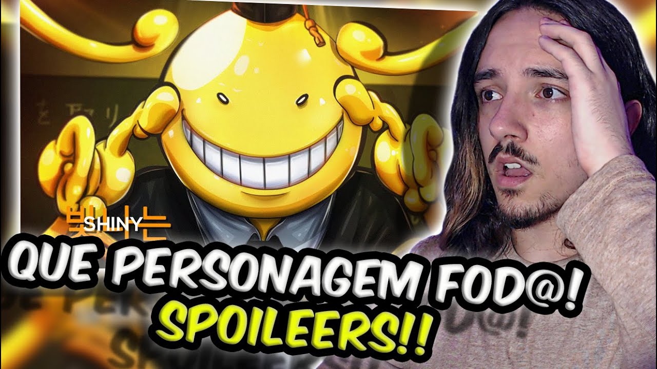 (😭😭😭) REAGINDO ao Promessas De Um Ceifador | Koro Sensei | Shiny | Prod. Try'xl