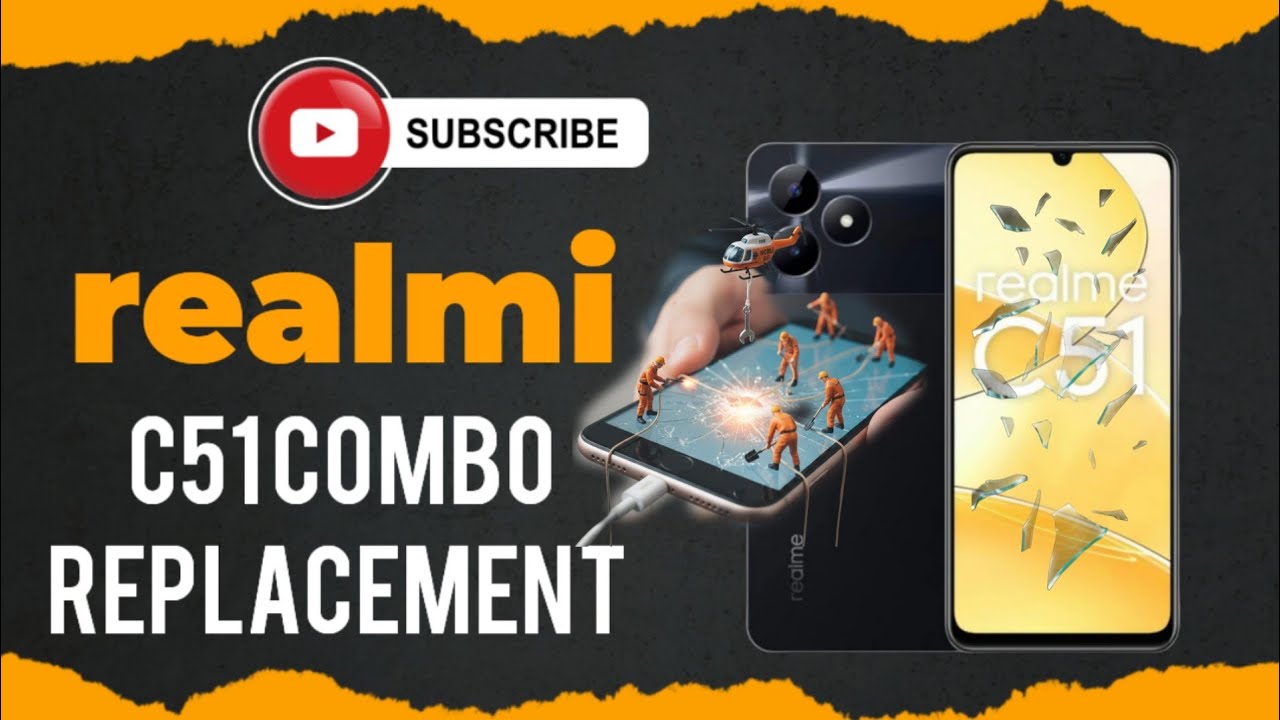 Realmi c51 combo change 📱