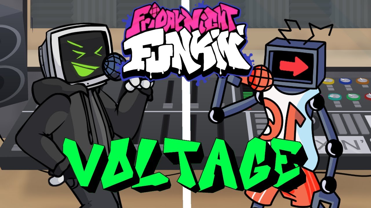 Hey I didn't know that other robots could rap. (FNF Voltage but it's a Cyrix and Hex cover)
