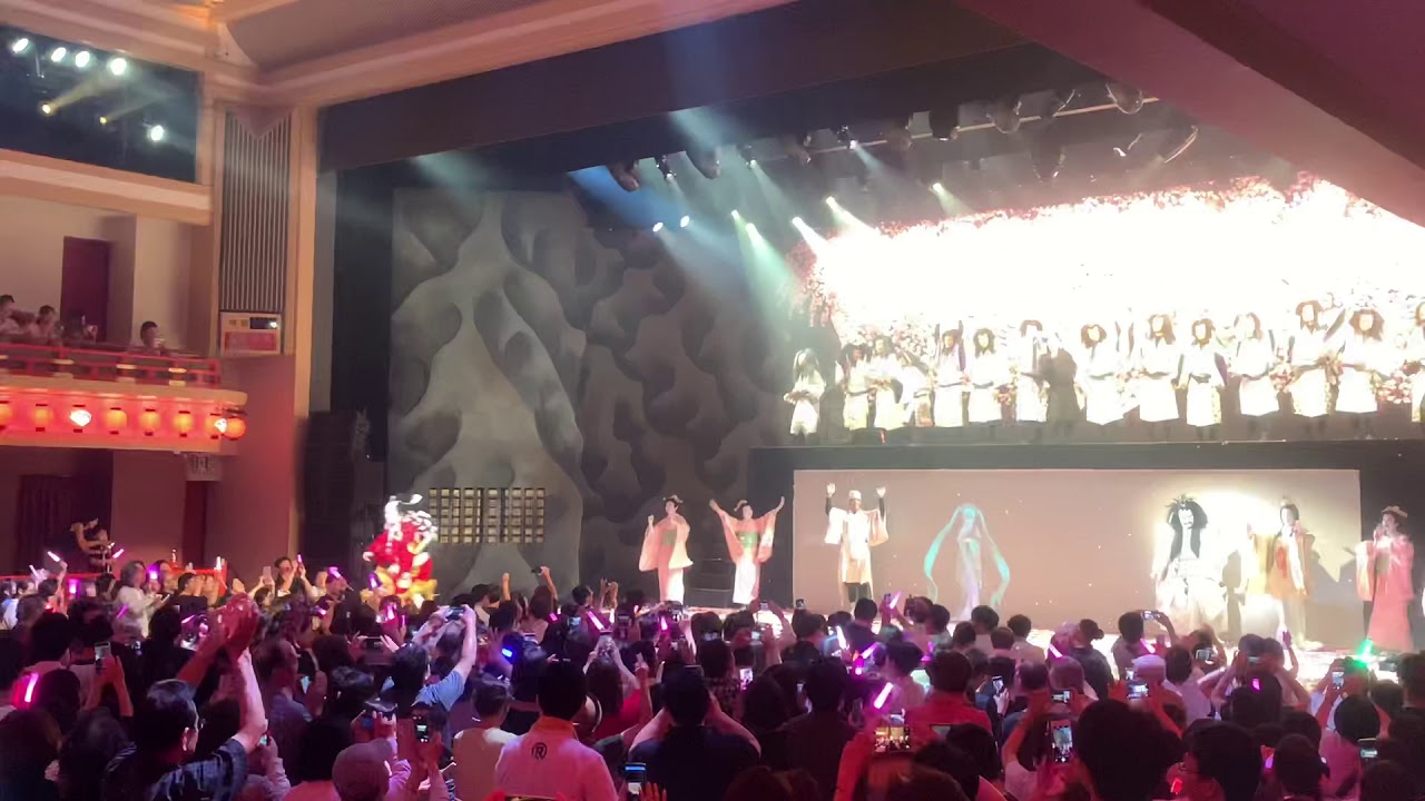 京都南座 「八月南座超歌舞伎」中村獅童&初音ミク Kabuki and Hatsune Miku