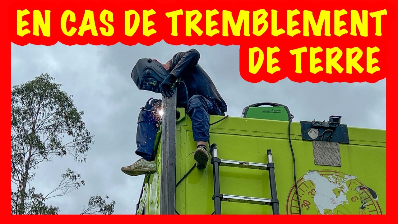 Pour que ça ne s'écroule pas en cas de tremblement de terre // Didier récupère son visa (171)