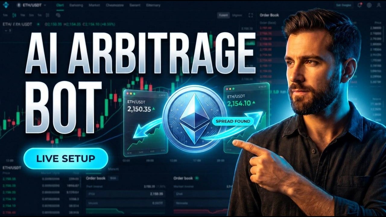 Сrypto arbitrage.I Gave the AI Trading Bot 3 ETH for Crypto Arbitrage...Here's