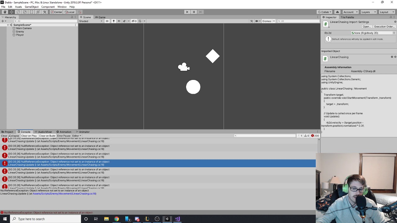 Abstract Class Usage in Unity