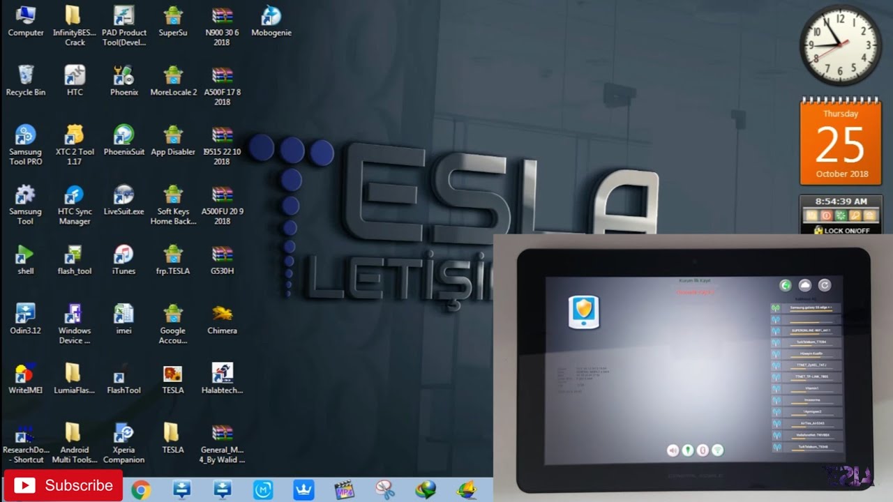 General Mobile E-Tab 4 ROOT Yapma ve MDM Kilidi Nasıl Kırılır / كسر قفل تابليت جنرال موبايل e tab 4