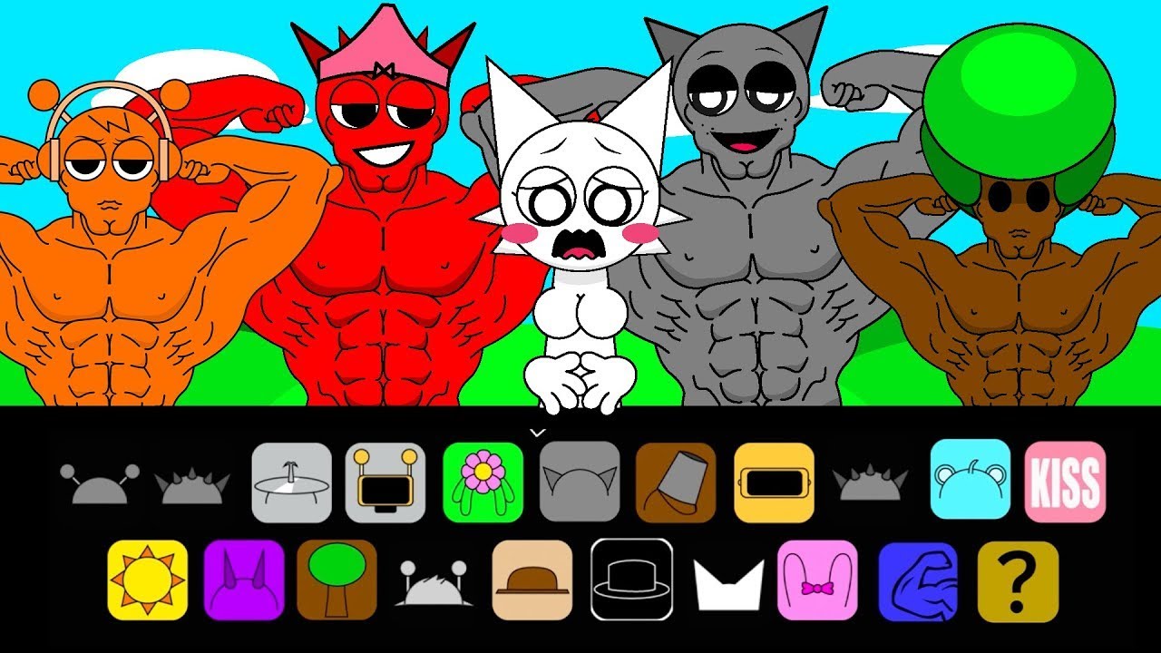 Incredibox Sprunki Sinner Edition But sus,kiss, play ! Mroona and Wyrum - New version