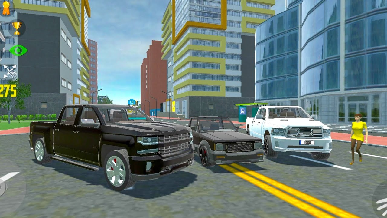 Car Simulator 2 - Buying GMC Syclone & Chevy Silverado & Dodge RAM 1500 - Car Games Android Gameplay