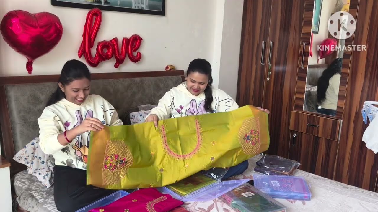 दोन दिवसापासून फक्त साड्यांची खरेदीची चालू ❤️khup chan Sadi ❤  सुरू zali कार्यक्रमांची सुरवात🥰🤗 