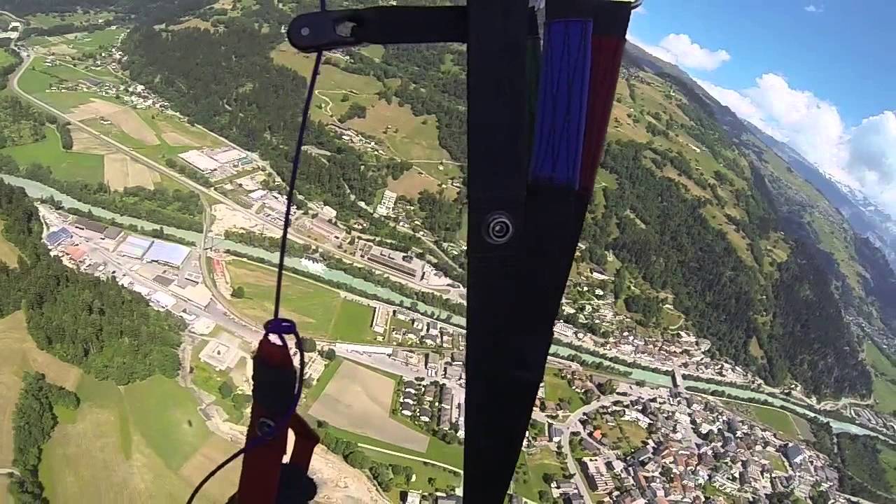 Erster H&ouml;henflug - Gleitschirmfliegen