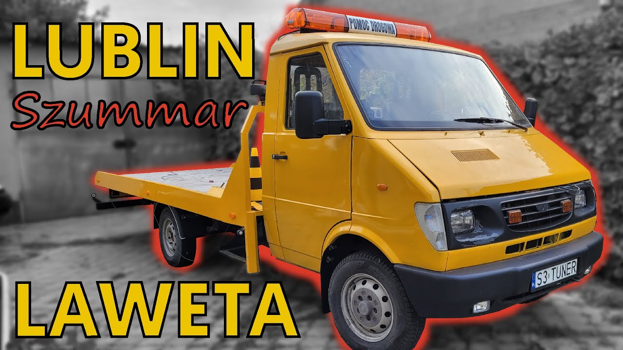 UNIKAT! LAWETA DAEWOO LUBLIN SZUMMAR POMOC DROGOWA | 100% KLASYKÓW Jarzyna Film