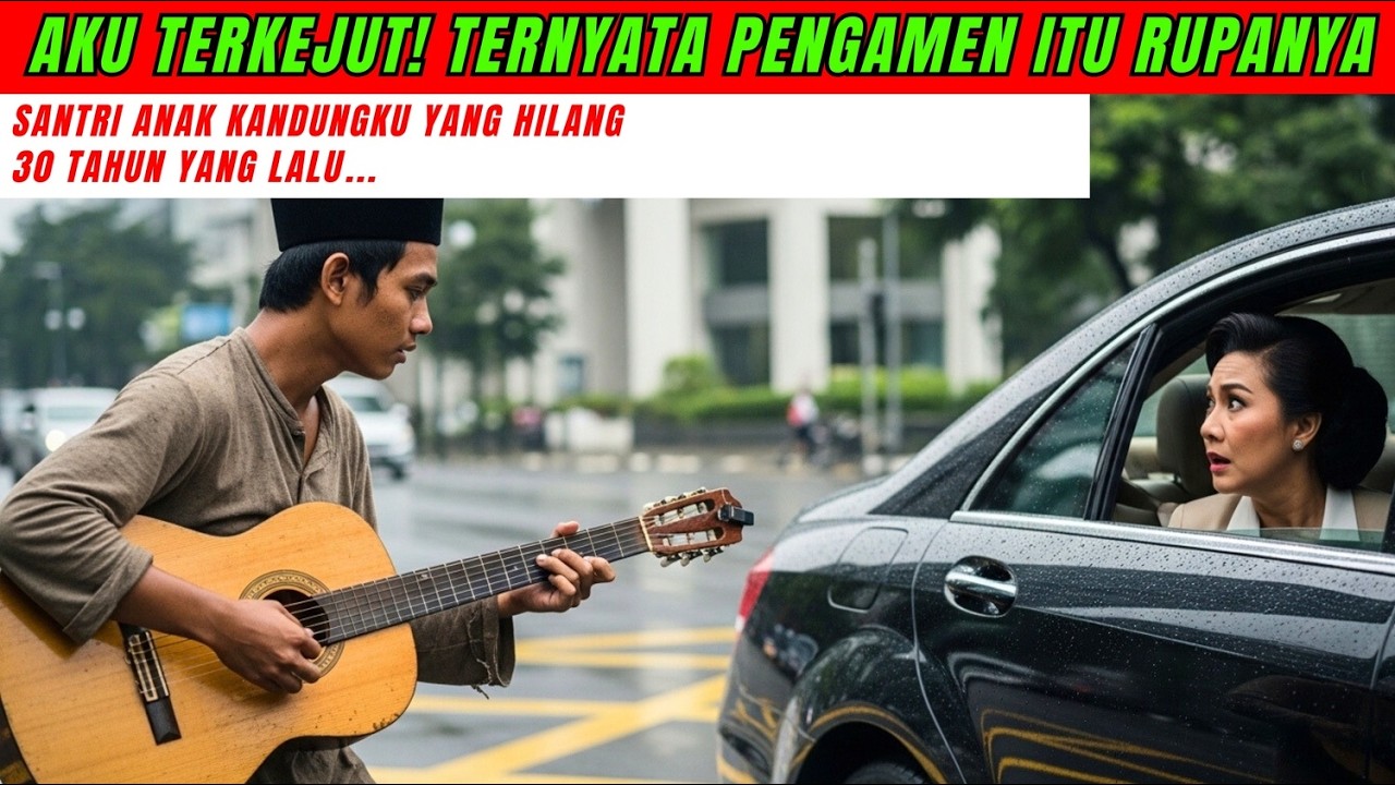 Aku Hanya Pengamen… Tiba-Tiba Wanita Milyarder Itu Memelukku: “Maaf Nak, Ibu Terlambat 30 Tahun…