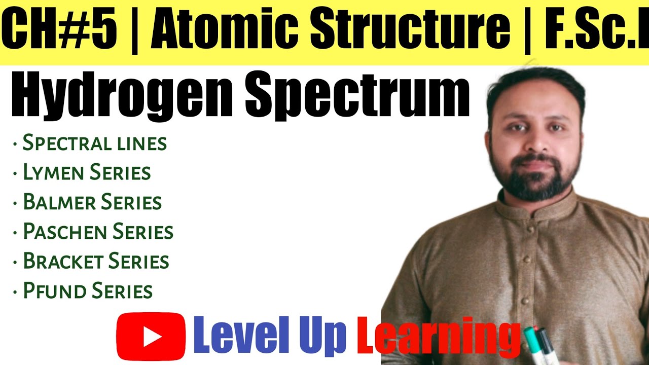 Hydrogen Spectrum | Spectral lines | Atomic Structure | FSc.11 | ECAT | Chemistry | M.waqas