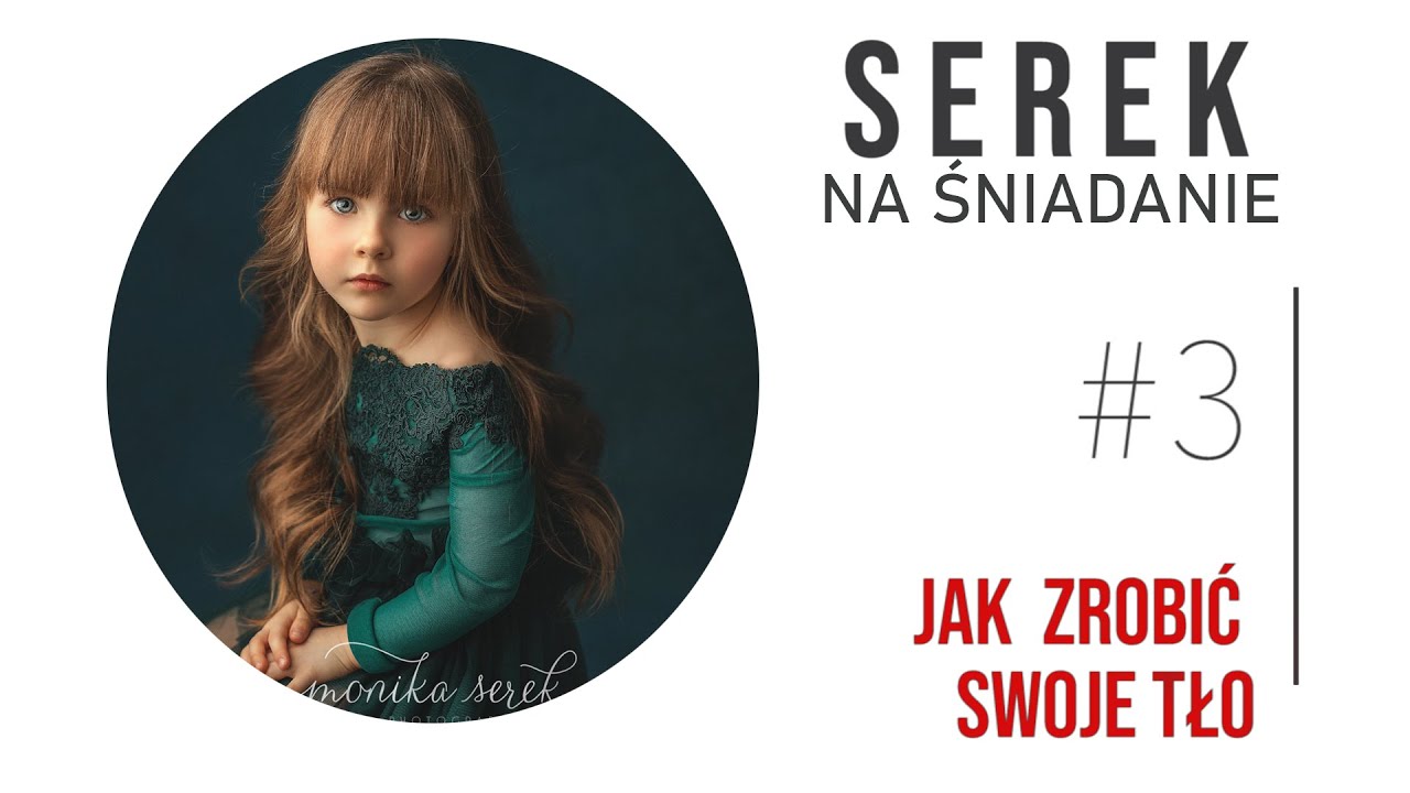 Jak zrobić TŁO fotograficzne - własnymi rękoma / SEREK na ŚNIADANIE #3