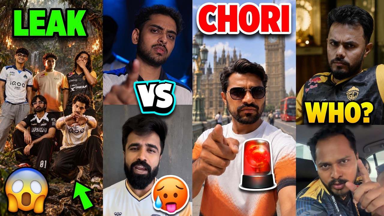 LAFDA Ho Gaya..🥵 LEAK Bgmi Teams😲 S8uL Aman vs Ghatak Full STORY😰 Shreeman CHORI, GodLike, Jonathan
