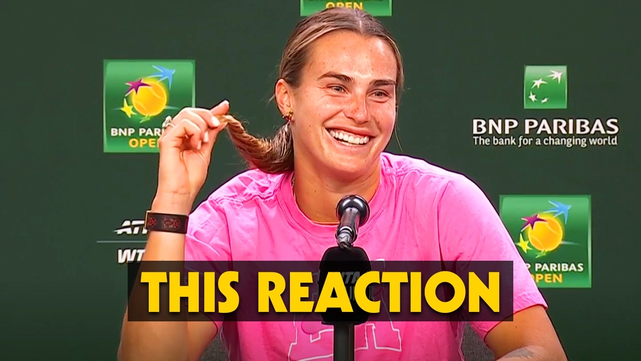 Sabalenka was asked What is her SUPERPOWER... Her answer is priceless!