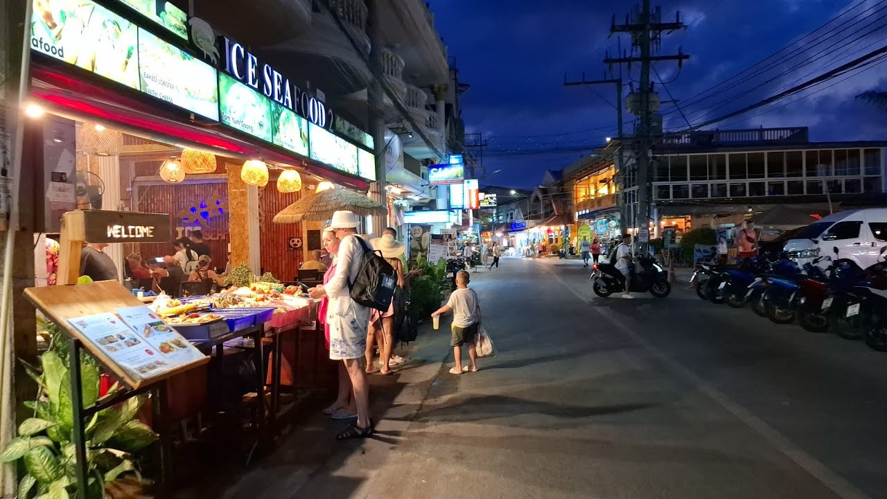 Evening Walk, Kamala Beach, Phuket, Thailand