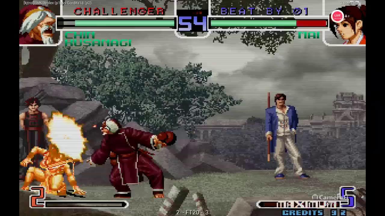 the king of fighters live