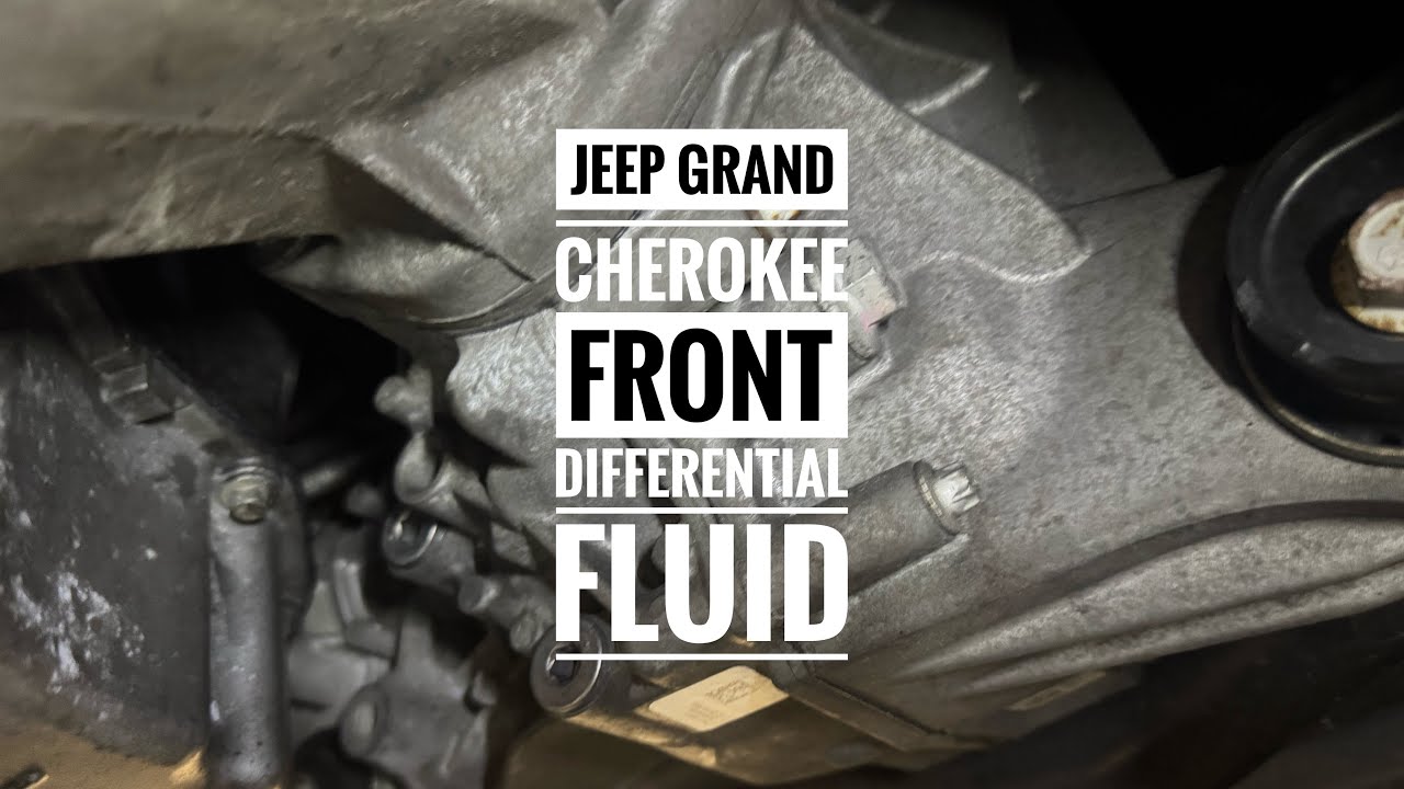 Как заменить жидкость в переднем дифференциале Jeep Grand Cherokee WK2