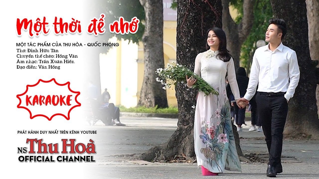 Karaoke chèo: Một Thời Để Nhớ | Song ca cùng NS Thu Hòa