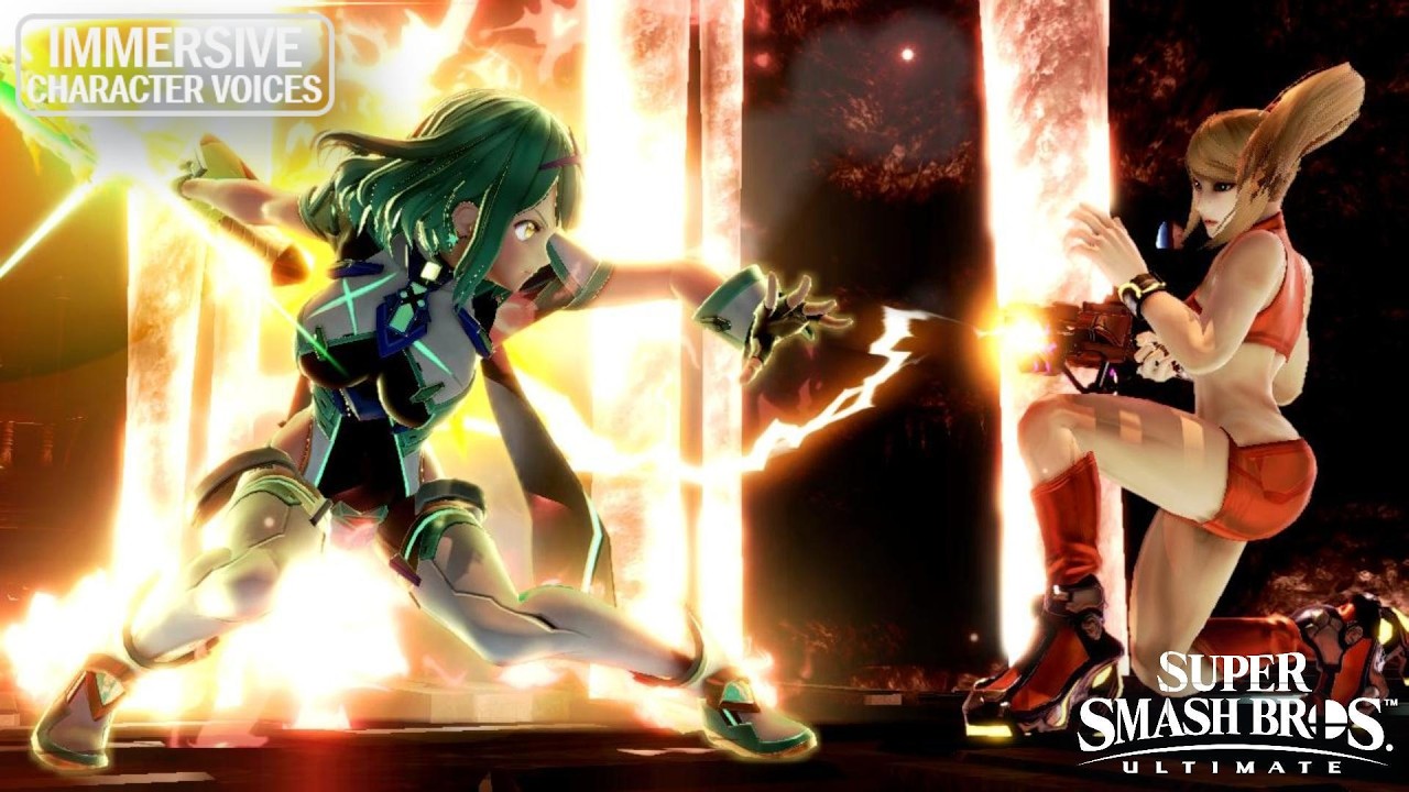 SSBU | Pyra/Mythra vs. Zero Suit Samus – Speed Reveals the Pattern (Immersive Series)
