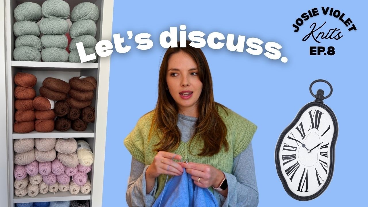 Knitting when you don’t have any time.