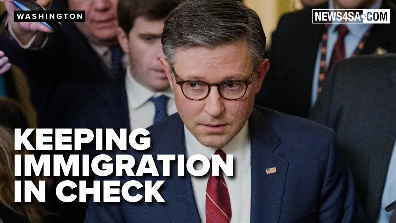 Speaker Johnson shares GOP approach to immigration after partial government shutdown ends