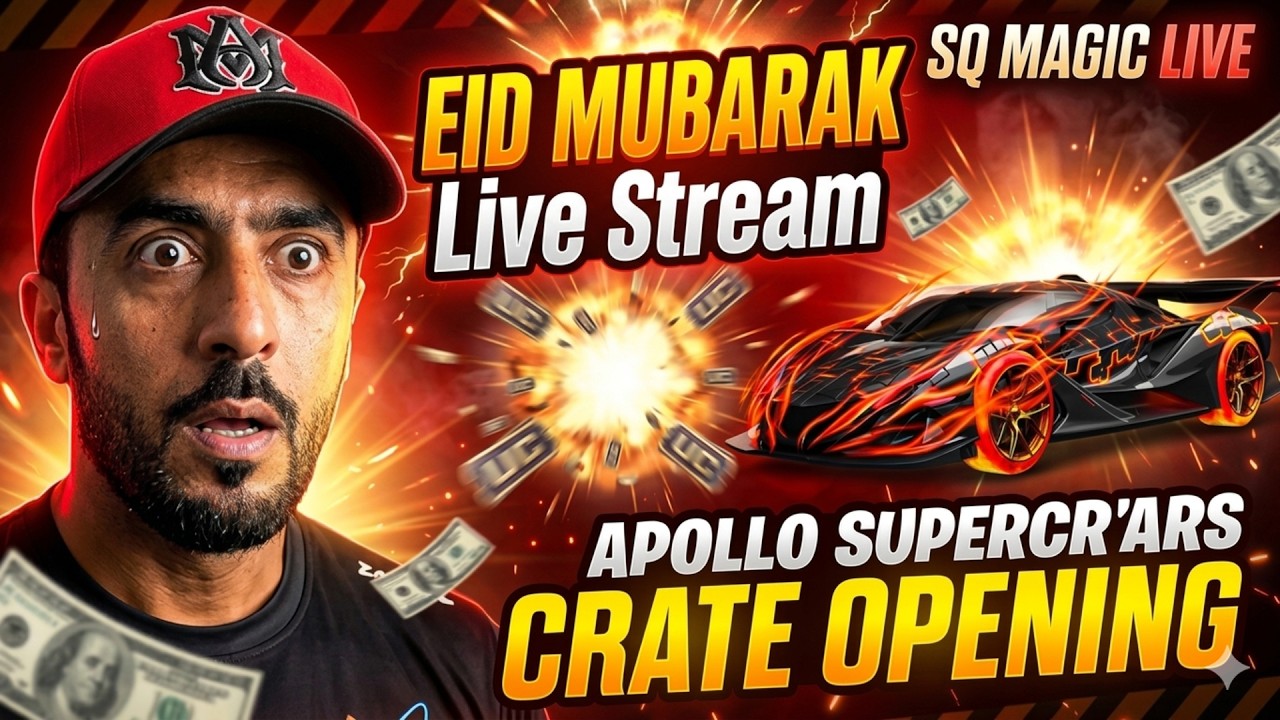 LIVE 💥 Apollo Speed Drift Automobil Supercars Lucky Spin 🏎️💥 PUBG Mobile Crate Opening