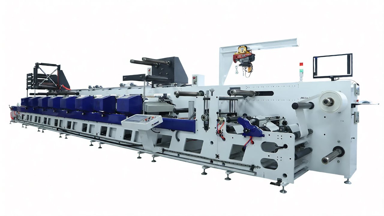 Step-by-Step Flexo Printing Process for Plastic Film | Easy Flexographic Tutorial