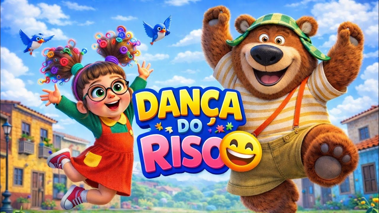 🔥 LiLi e BaLu — Dança do Riso 😄 Música Infantil Divertida