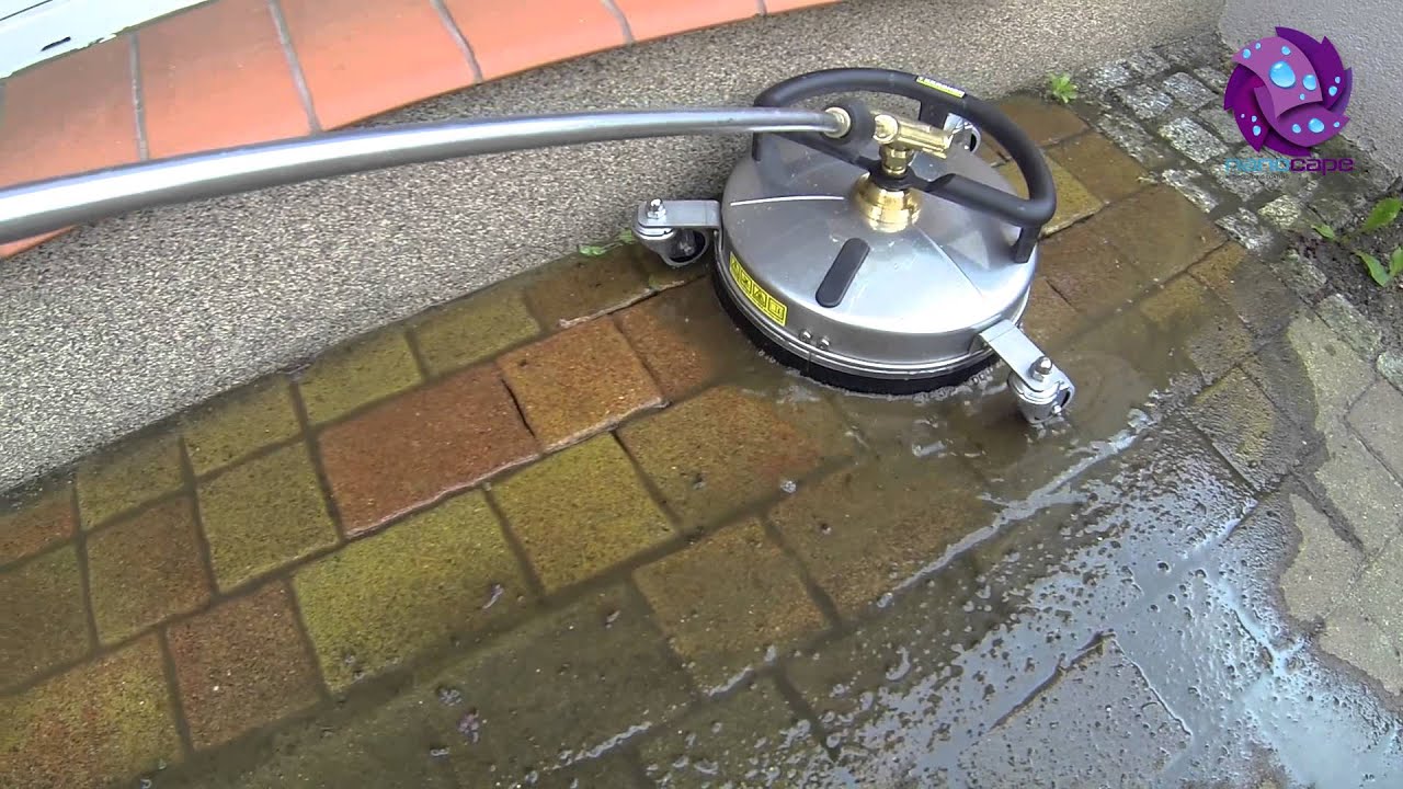 Czyszczenie kostki brukowej Nanocape HD - Pzygotowanie powierzchni przed Nano impregnacją