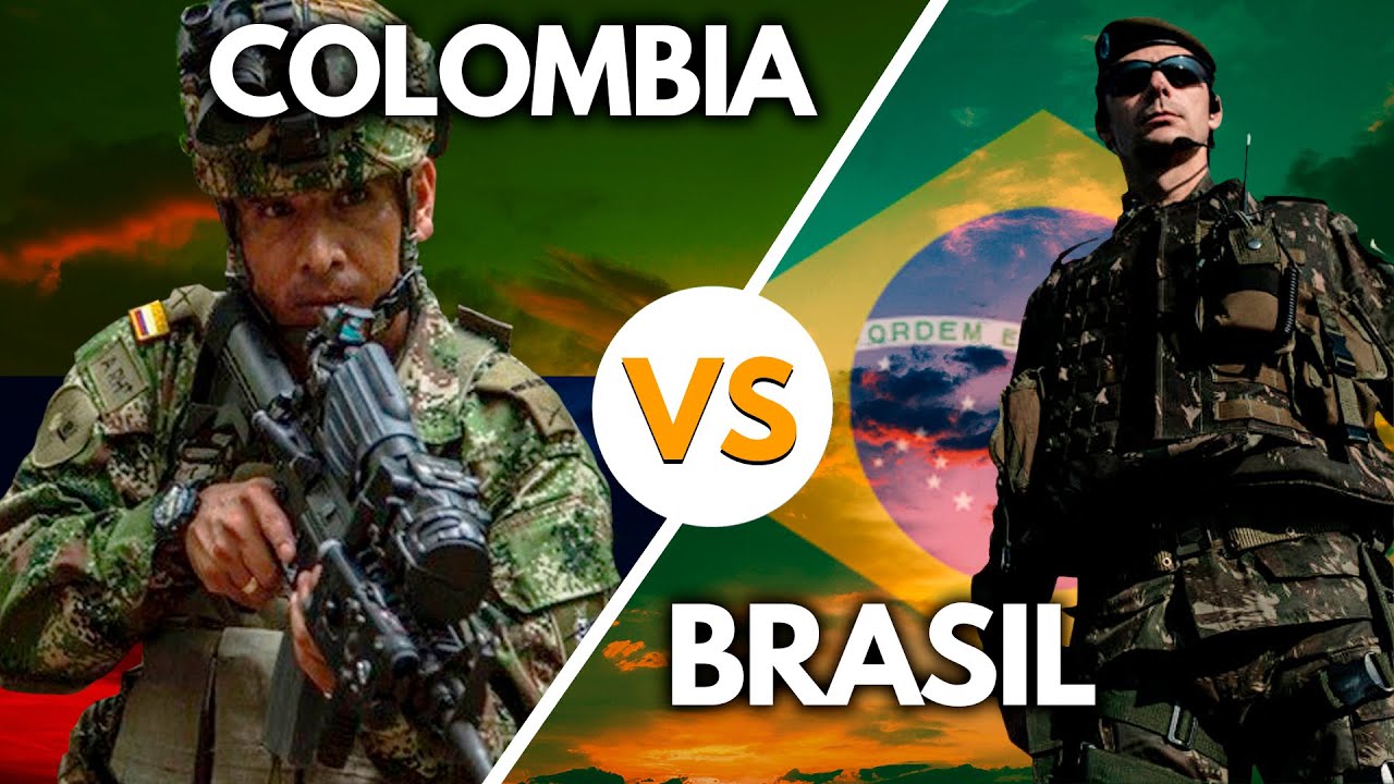 Colombia vs Brasil | ¿Quién ganaría una GUERRA entre los más poderosos de LATINOAMÉRICA?