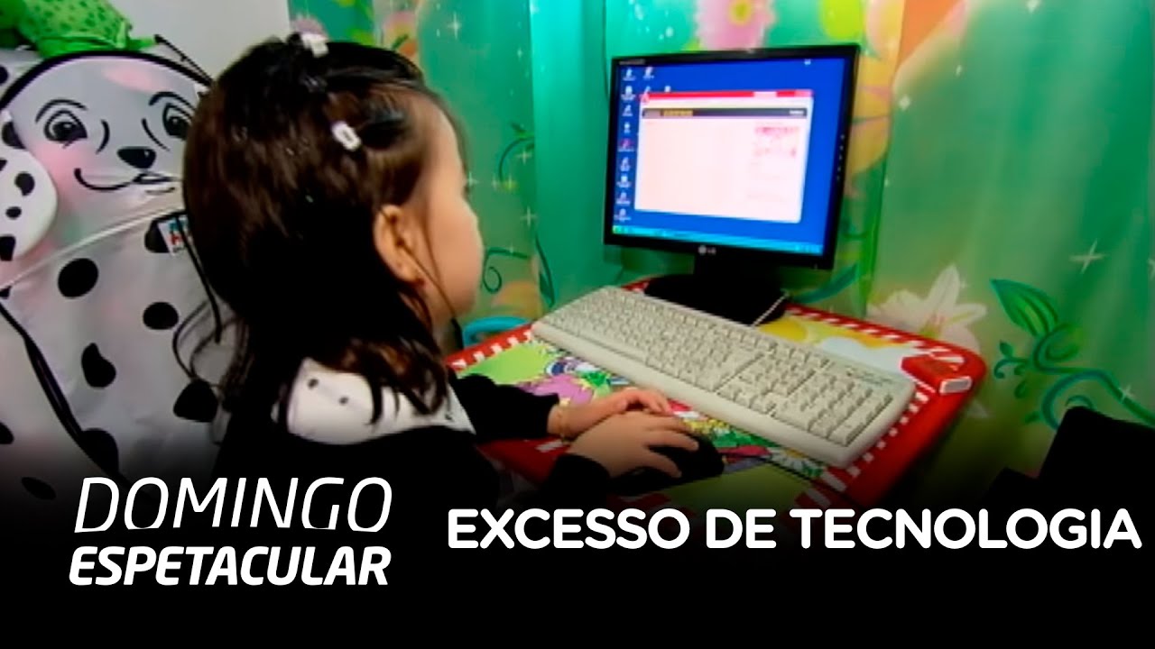 Excesso de tecnologia traz graves problemas à saúde das crianças