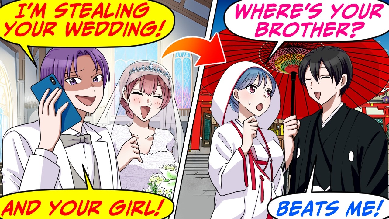 On My Wedding Day, My Little Bro Who Took Everything Took My Bride Too! But…[RomCom Manga Dub]