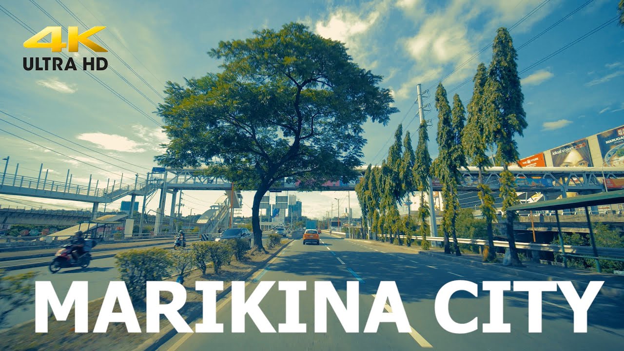 MARIKINA CITY [4K] Driving Around | The Cleanest City in Metro Manila Philippines Sunog