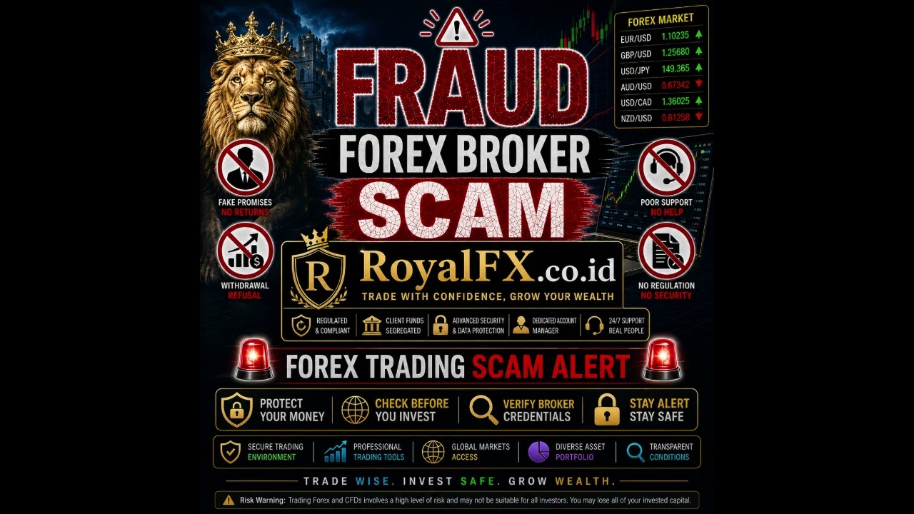 Royalfx.co.id Scam Broker Alert: Investors Report Withdrawal Fraud and Fake Tax Demands