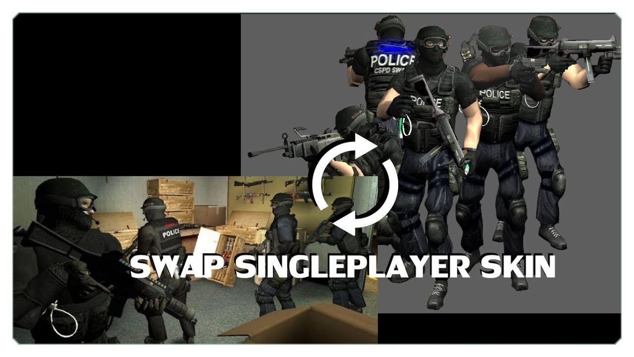 SWAT4: Swap coop skin - singleplayer skin (shader)