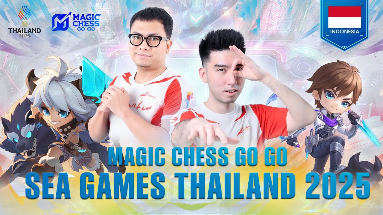 OFFICIAL NOBAR SEA GAMES MAGIC CHESS GO BUDIONO WONG & PROF KB!