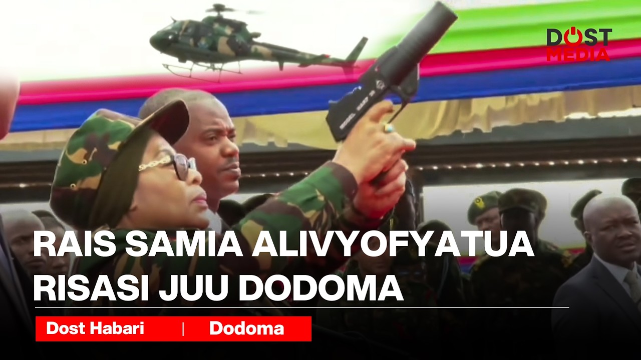 RAIS SAMIA ALIVYOFYATUA RISASI JUU DODOMA, AZINDUA MAKAO MAKUU YA ULINZI WA TAIFA
