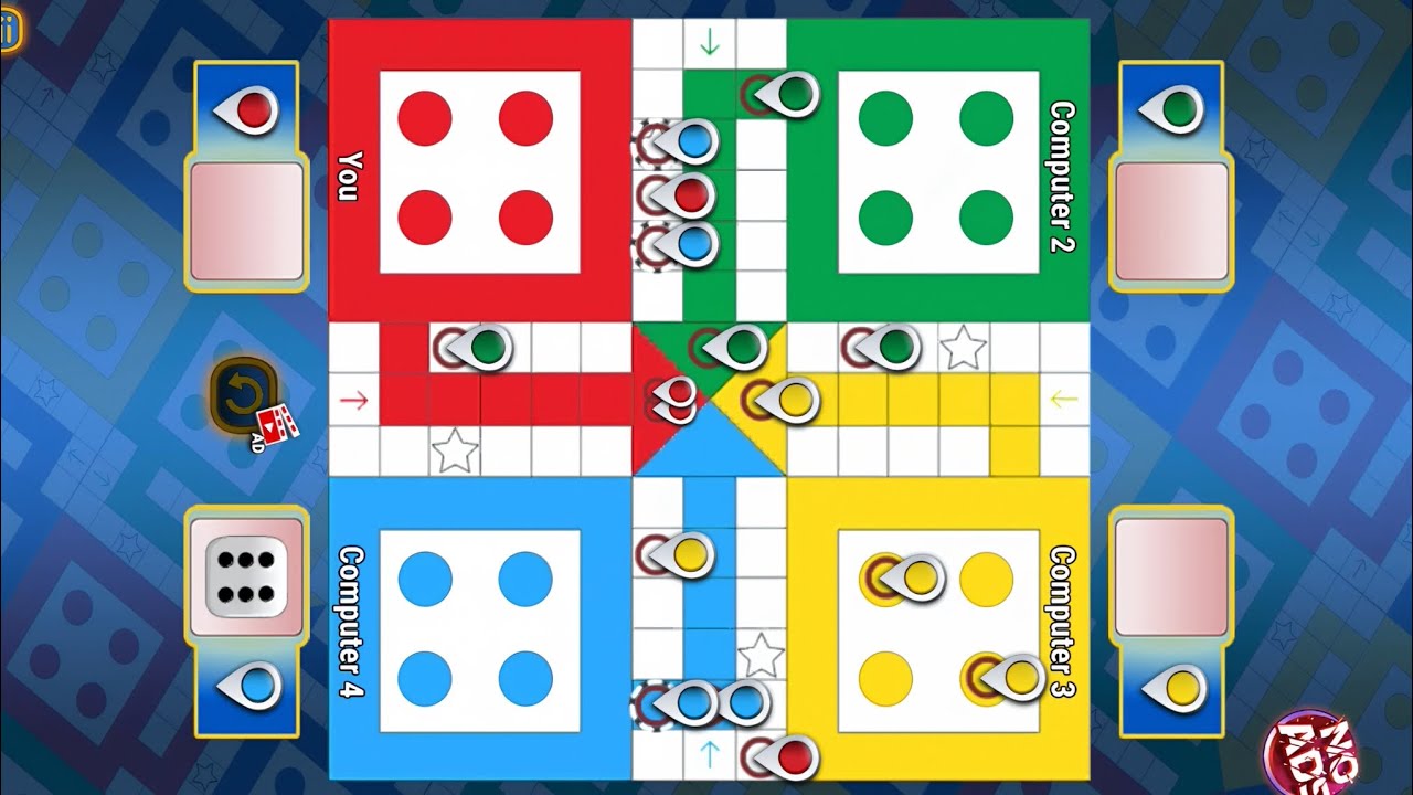 Mohdsajidgaming#ludogame play with 4 players I ludo l Ludoking l #livestream #gaming #ludo 38