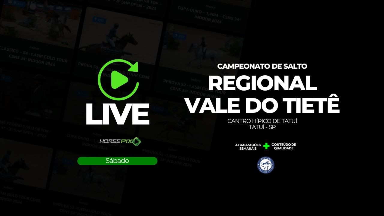 CAMPEONATO DE SALTO REGIONAL VALE DO TIETÊ - 1ª ETAPA - Horsepix