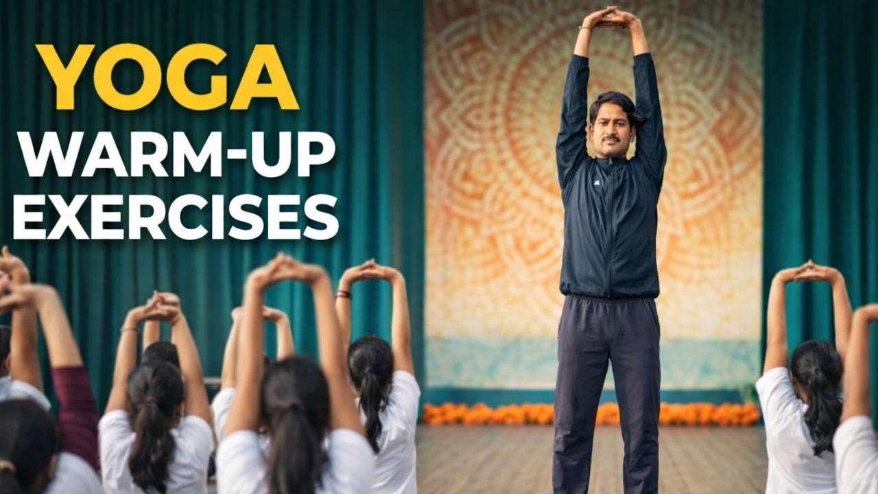 Yoga Warming Up Exercises | Beginners to Easy Warm Up Routine || @SRINU PET CREATIONS